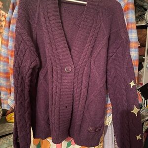 Taylor Swift Speak Now Purple Cardigan